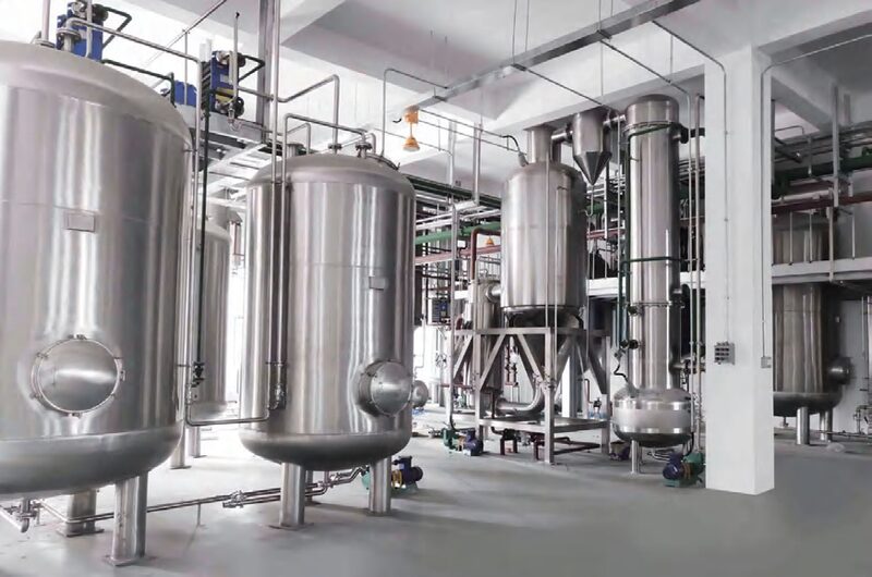 Collagen enzymatic hydrolysis line